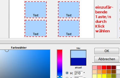 key colour